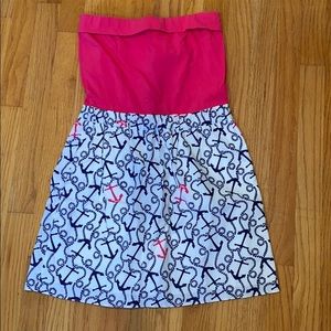 Lilly Pulitzer strapless dress